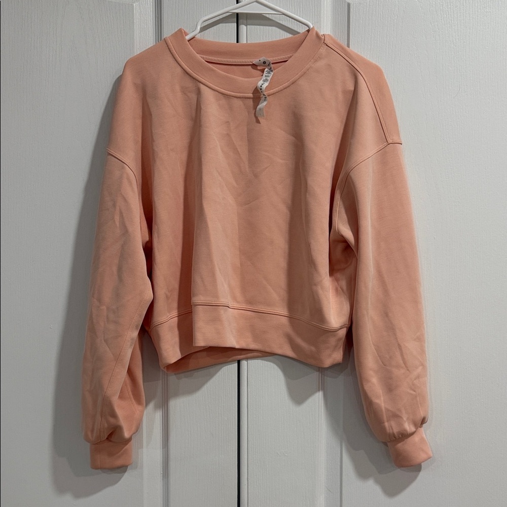LuluLemon size 4 Peach Women's Sweatshirt